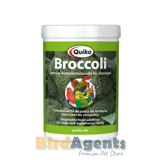 Quiko Broccoli – Natural Protein-Rich Feed Additive for Pet Birds