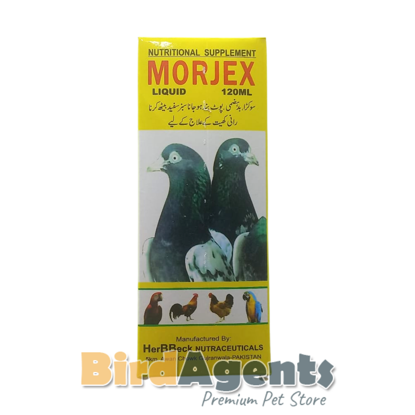 Morjex Liquid - Nutritional Supplement For Birds