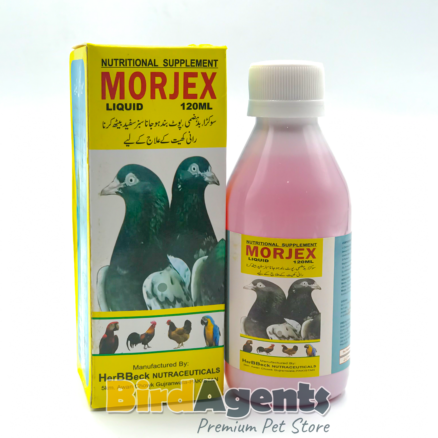 Morjex Liquid – Liver Detox & Digestive Health Supplement for Birds