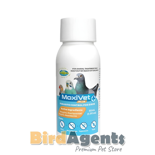 Moxivet Plus – Broad Spectrum Parasite Control for Birds