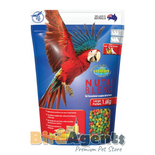 Nutriblend Large Pellets – Complete Nutritional Diet for Large Parrots