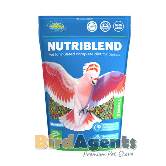Nutriblend Small Pellets – Complete Nutritional Diet for Parrots