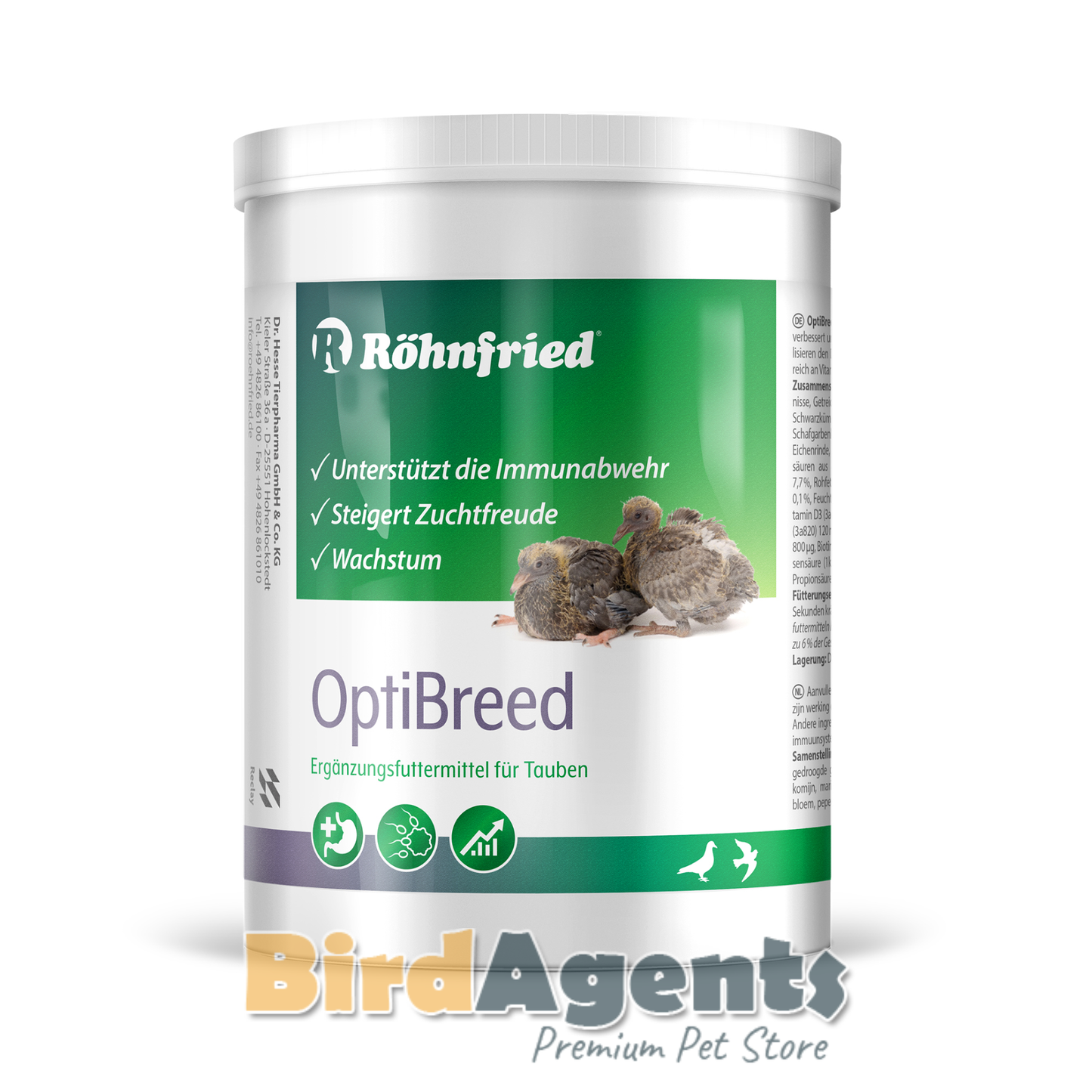 Rohnfried OptiBreed - Premium Breeding for Pedigree Pigeons