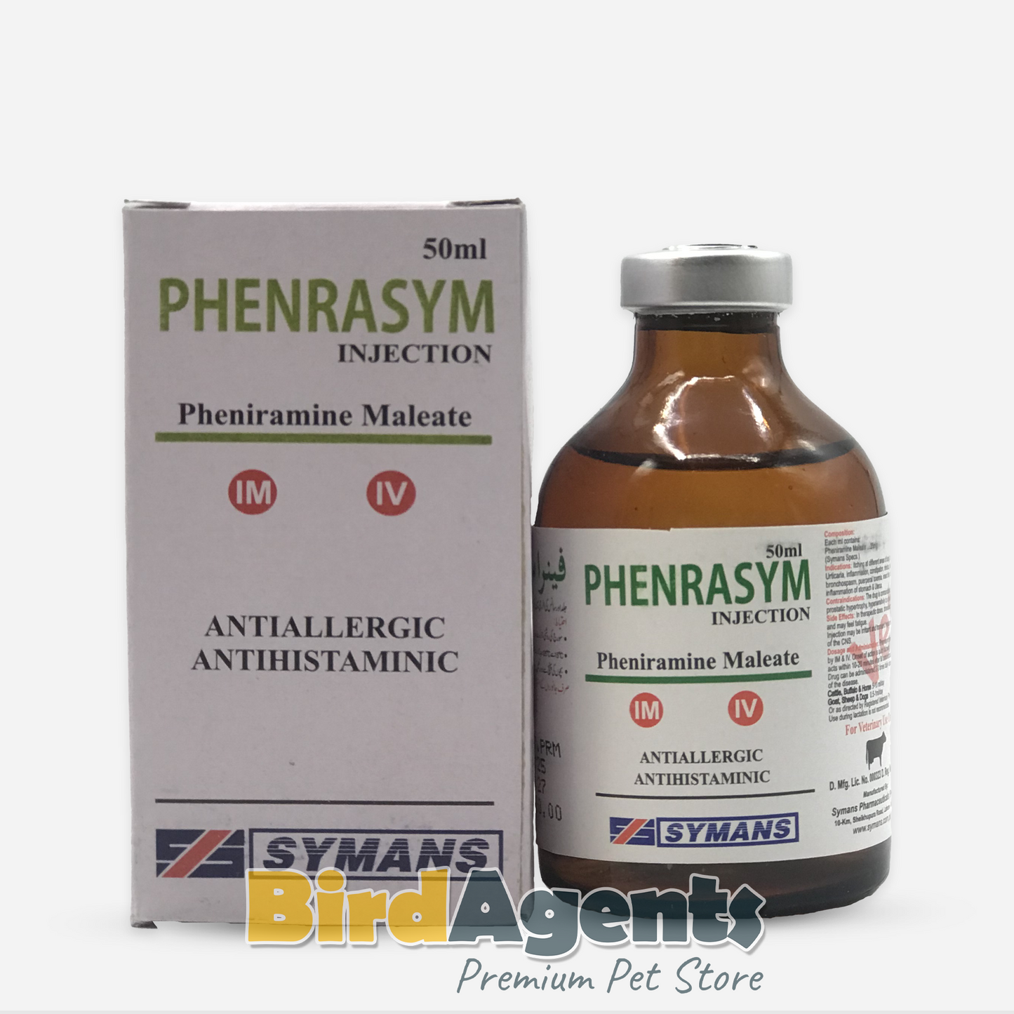 Phenrasym Inj – Antiallergic & Antihistaminic