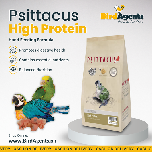 Psittacus High Protein - Hand Feeding formula for Birds