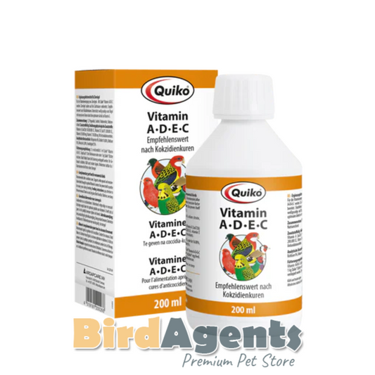 Quiko Vitamin ADEC Liquid – Essential Vitamin Supplement for Birds
