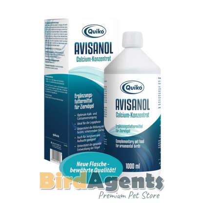 Quiko Avisanol Calcium Concentrate – Daily Calcium Supplement for Birds