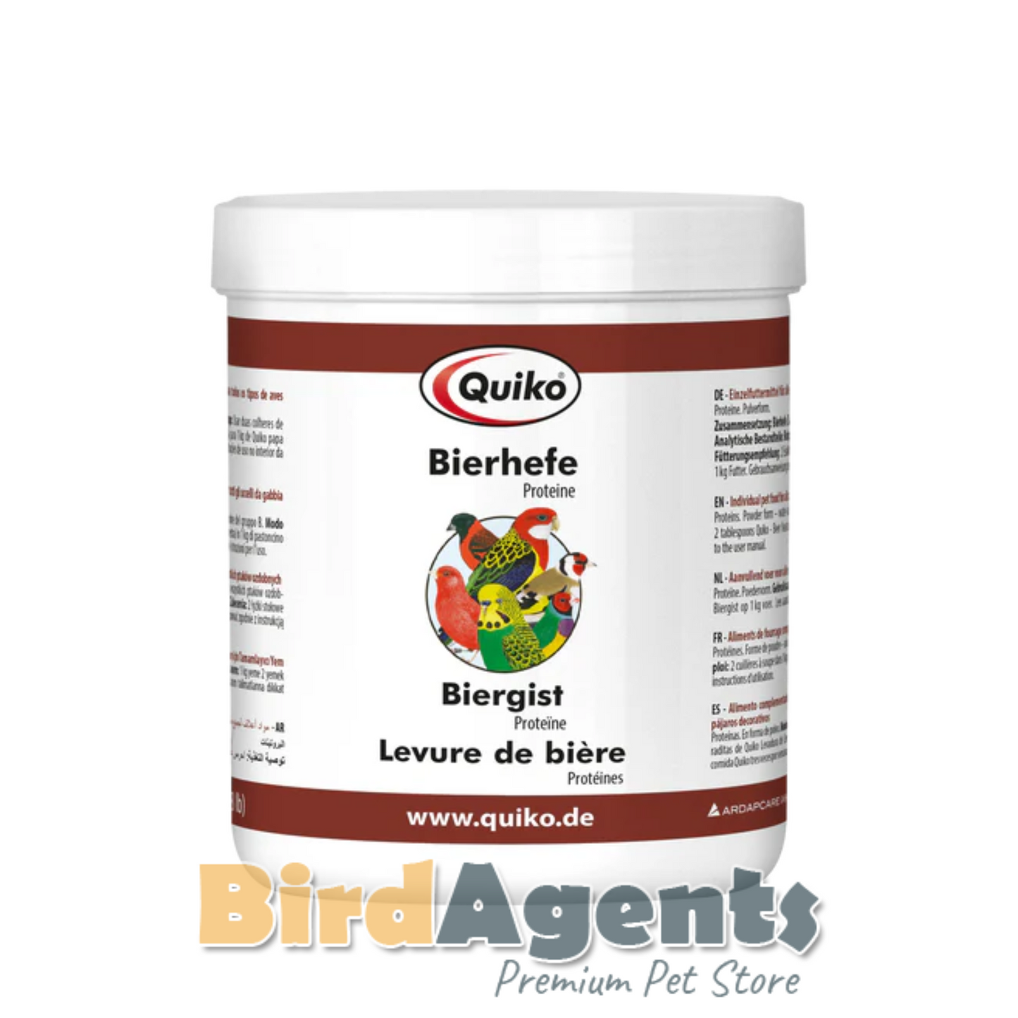 Quiko Brewer’s Yeast – Protein Rich Supplement for Ornamental Birds