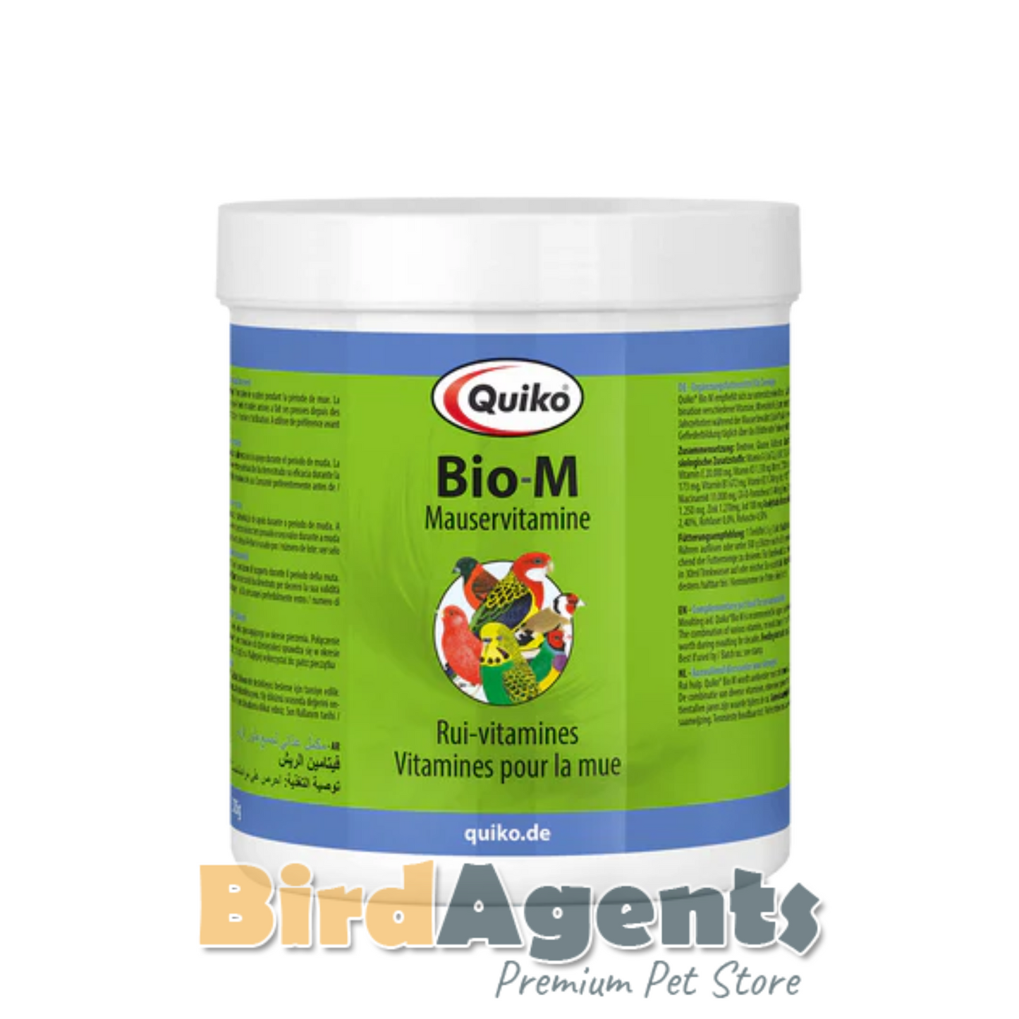 Quiko BIO-M – Moulting Vitamin Supplement for Ornamental Birds