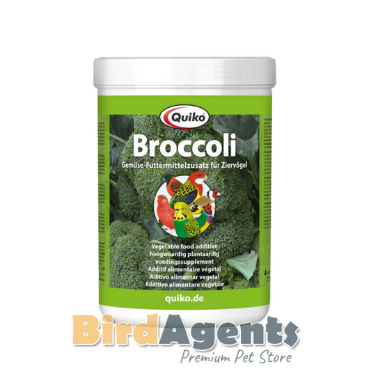 Quiko Broccoli – Natural Protein-Rich Feed Additive for Pet Birds