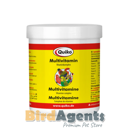Quiko Multivitamin – Complete Vitamin Supplement for Ornamental Birds