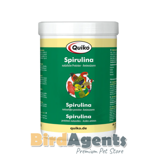 Quiko Spirulina – Protein-Rich Single Feed for Ornamental Birds