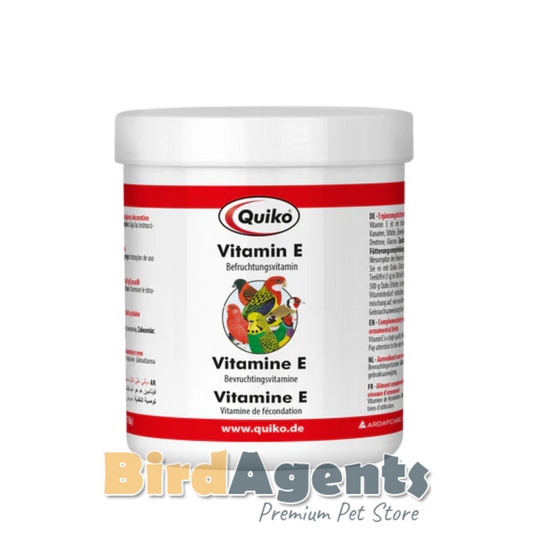 Quiko Vitamin E – Breeding Supplement for Canaries, Parakeets, and Ornamental Birds