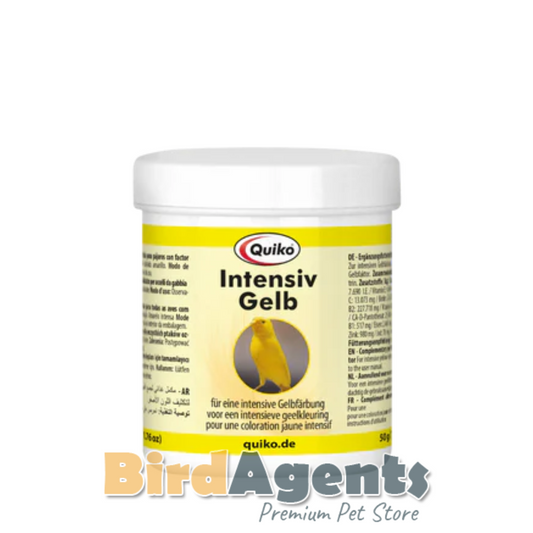 Quiko Intensive Yellow – Supplementary Feed for Yellow Factor Birds