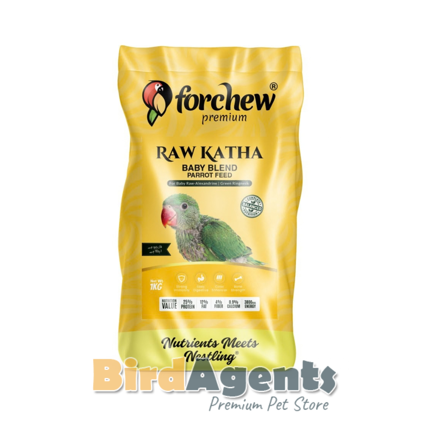 Forchew Raw Katha - Hand Feeding Formula