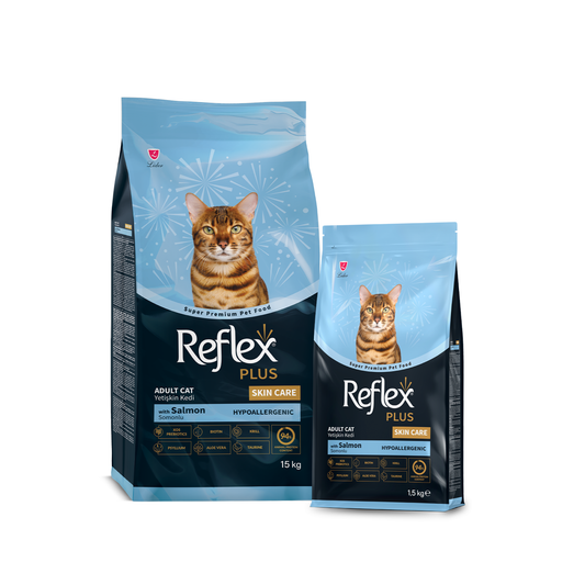 Reflex Plus Skin Care Adult Cat Food with Salmon