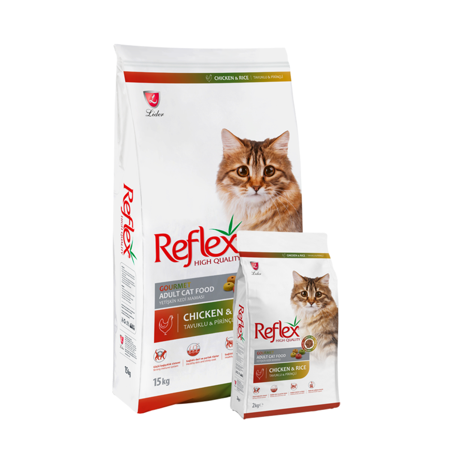 Reflex Multicolor Adult Cat Food With Chicken
