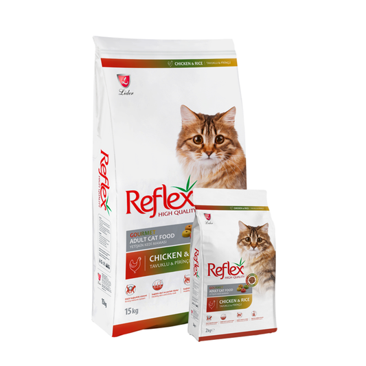 Reflex Multicolor Adult Cat Food With Chicken
