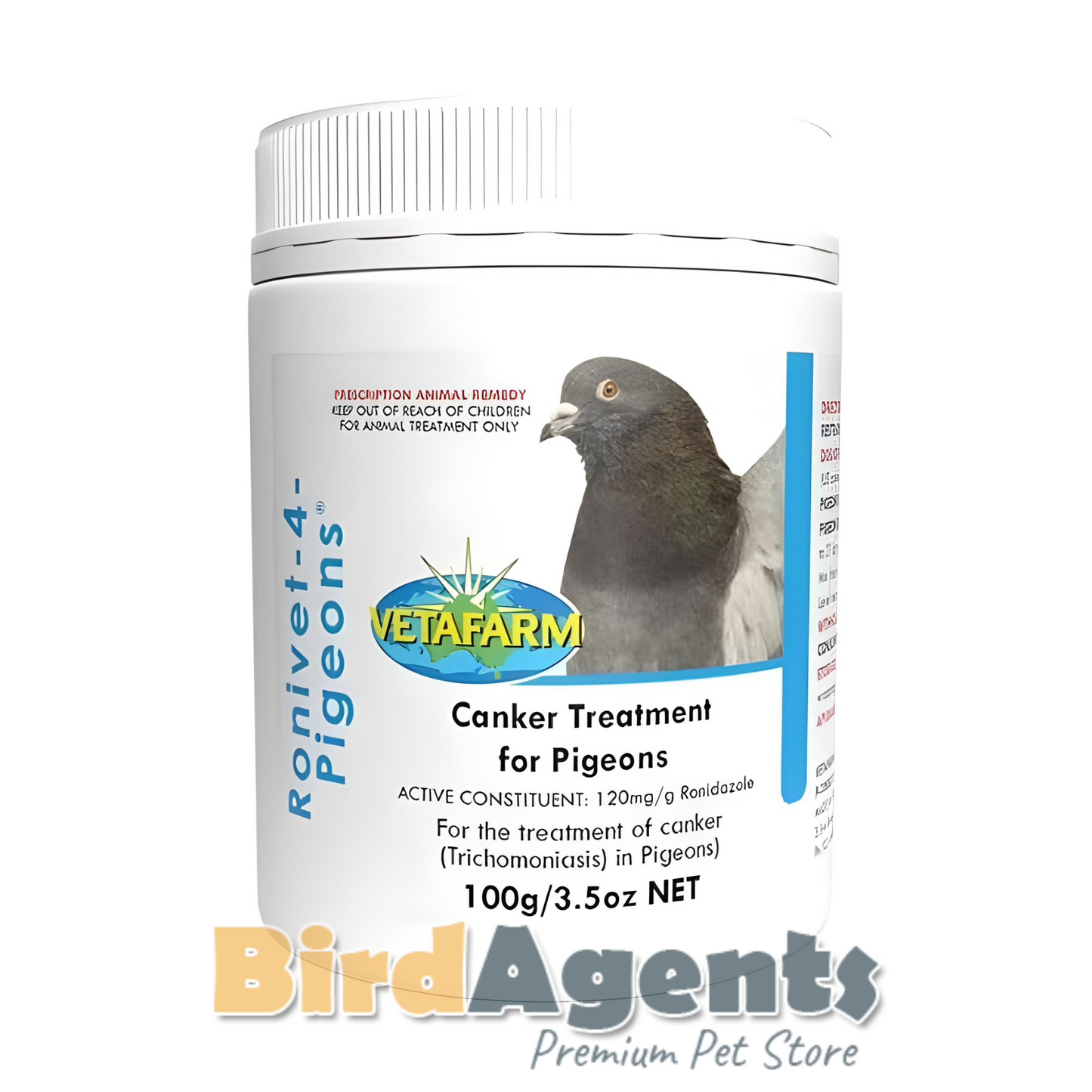 Ronivet 4 Pigeon - Canker Treatment for Pigeons