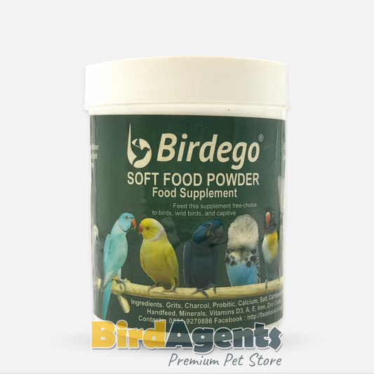 Birdego Soft Food Powder - Food Supplement for Birds