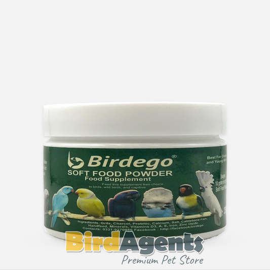 Birdego Soft Food Powder - Food Supplement for Birds
