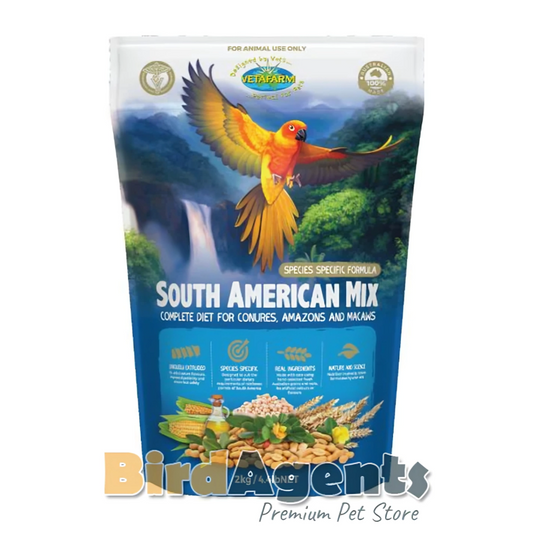 South American Mix - Complete Diet for Conures, Amazons and Macaws