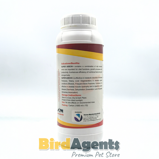 Super ADECK+ Multivitamin Oral Solution for Birds
