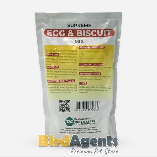 Supreme Egg & Biscuit – Complete Nutrition Food for Birds