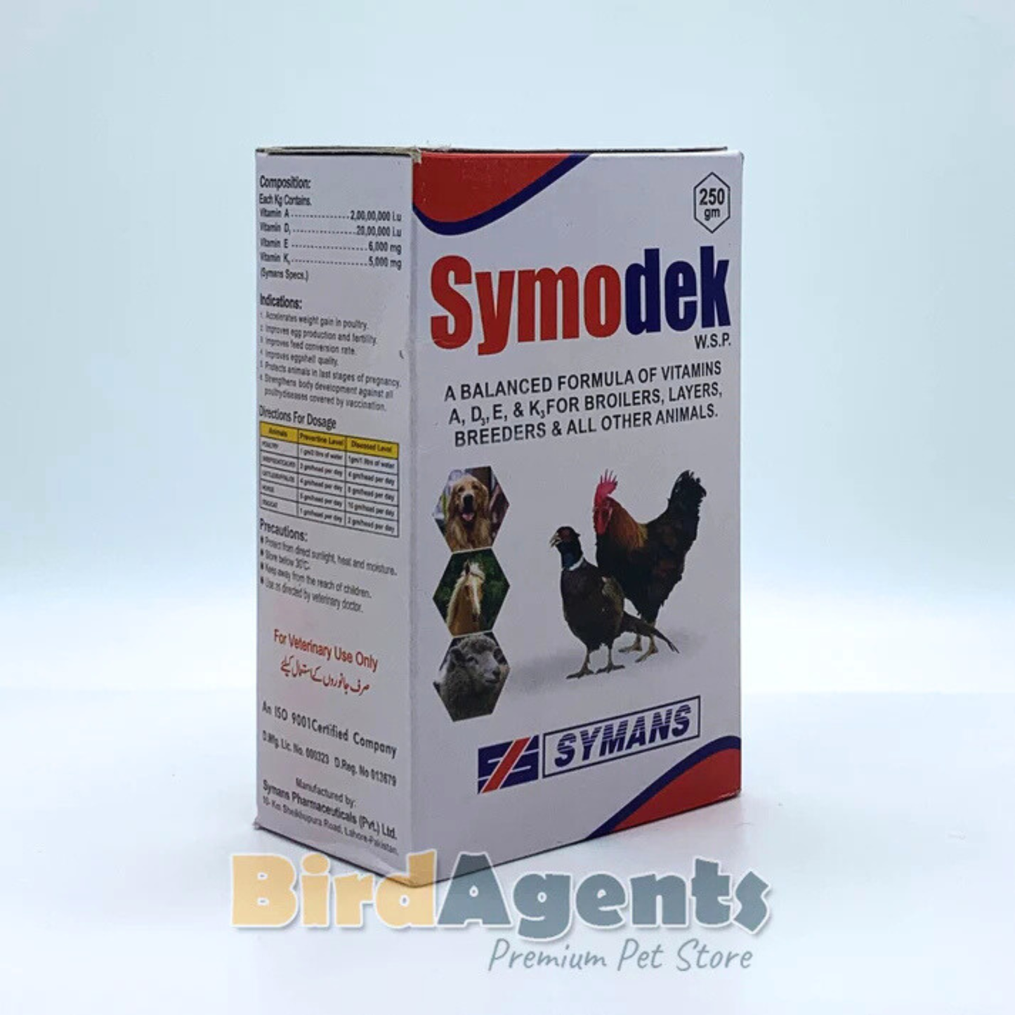 Symodek ADEK – Multivitamin Formula for Poultry & Livestock