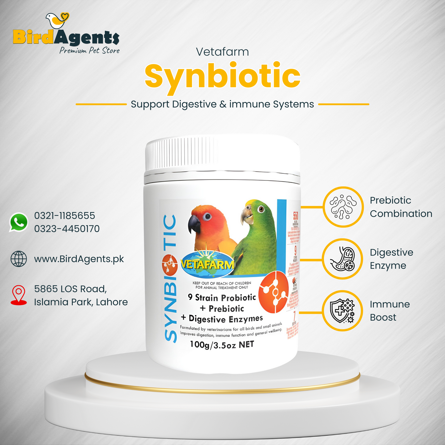 Synbiotic - Support Digestive & immune Systems