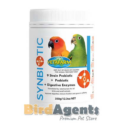 Synbiotic Avian – Probiotic & Prebiotic Supplement for Birds