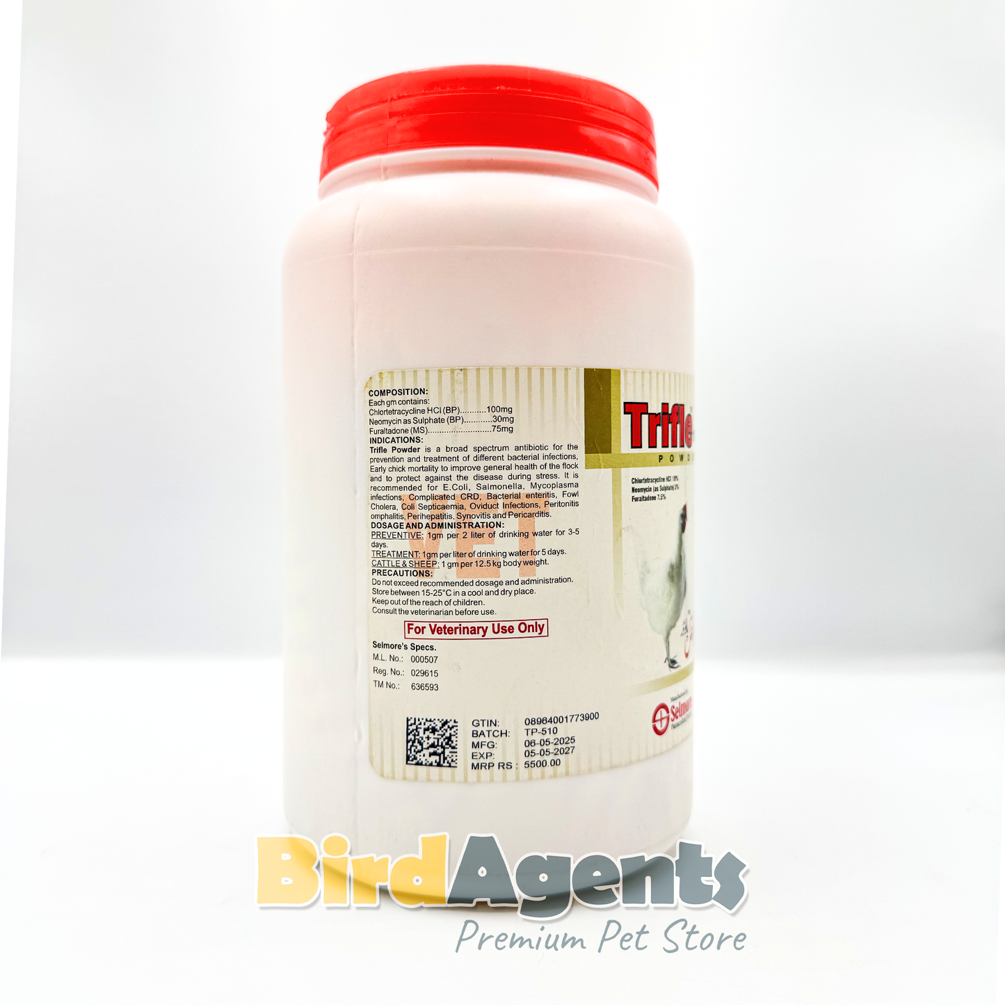 Trifle Powder – Broad Spectrum Antibacterial for Poultry