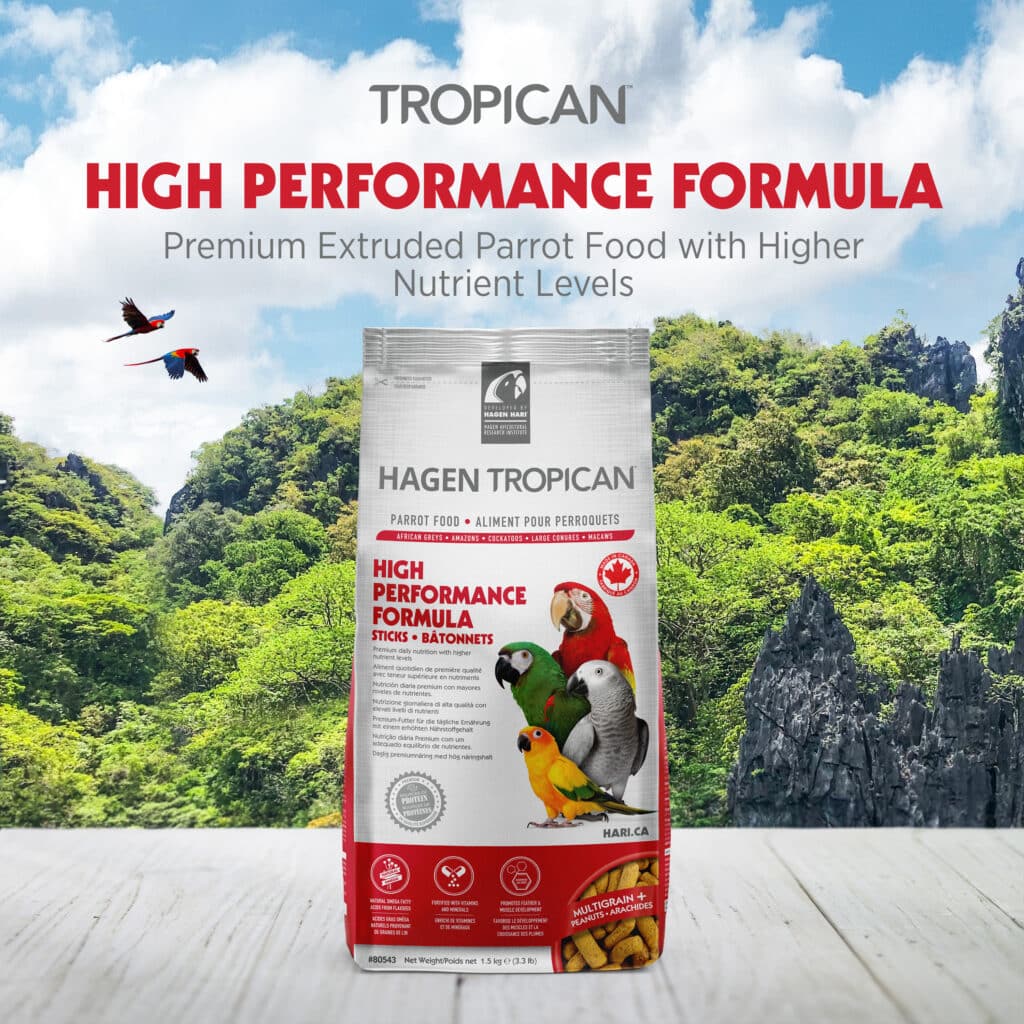 Tropican High Performance Formula for Parrots, Sticks