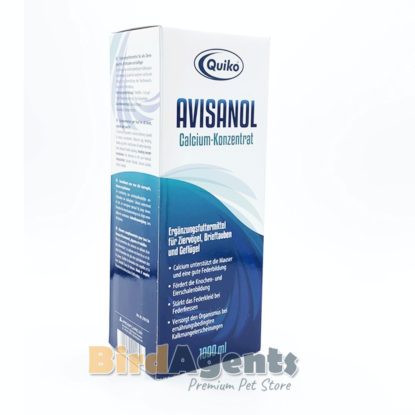 Quiko Avisanol - Liquid Calcium Supplement for Birds