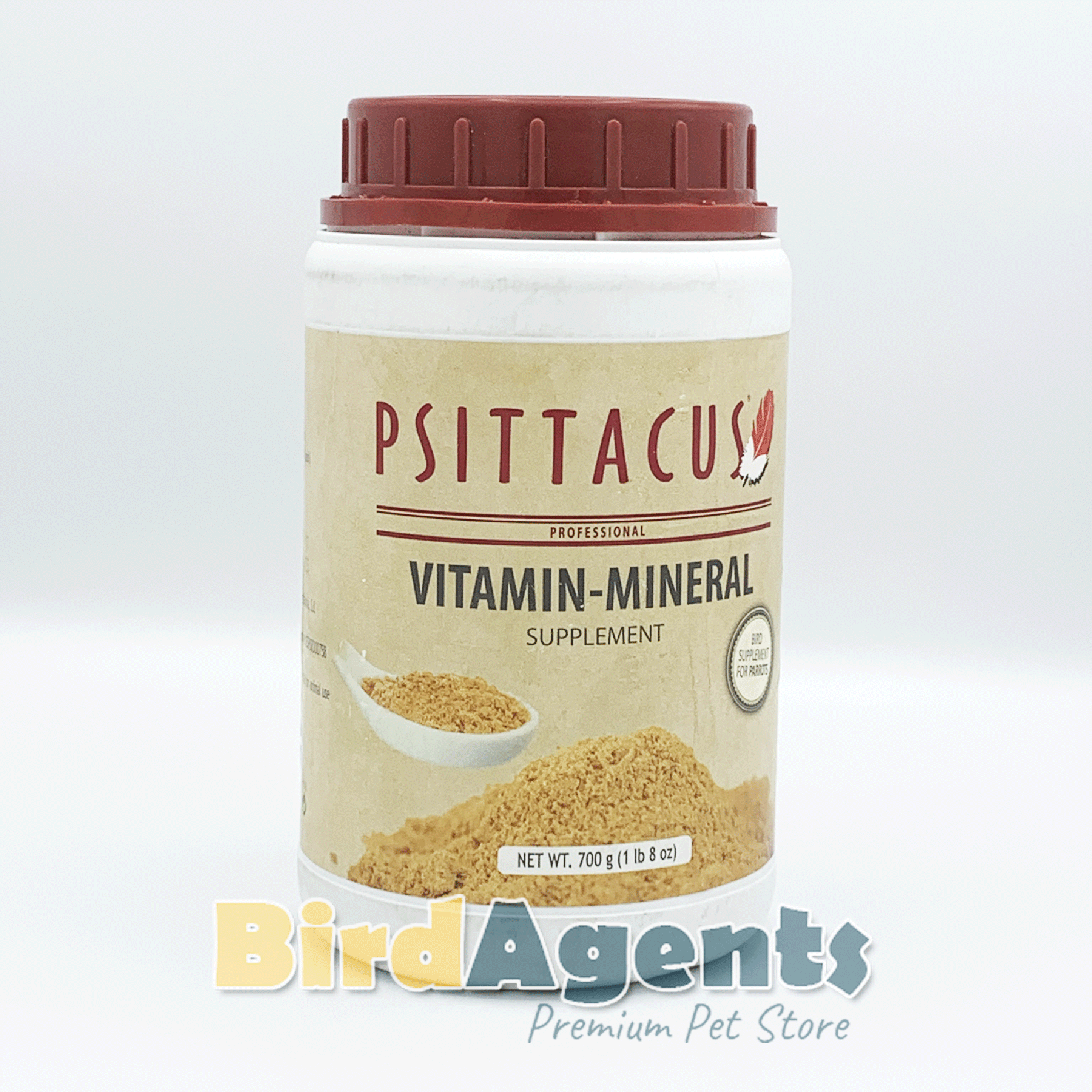 Psittacus Vitamin-Mineral Supplement 700g – BirdAgents.pk