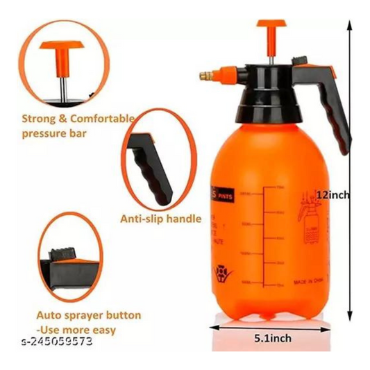 Pressure Spray Pump 2L – Durable Handheld Water Sprayer Bottle