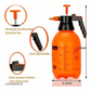 Pressure Spray Pump - Water Sprayer Bottle 2L