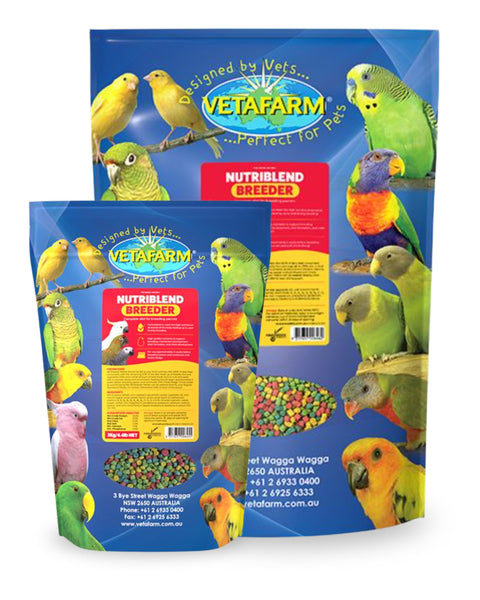 Nutriblend Breeder Pellets - Formulated diet for breeding birds