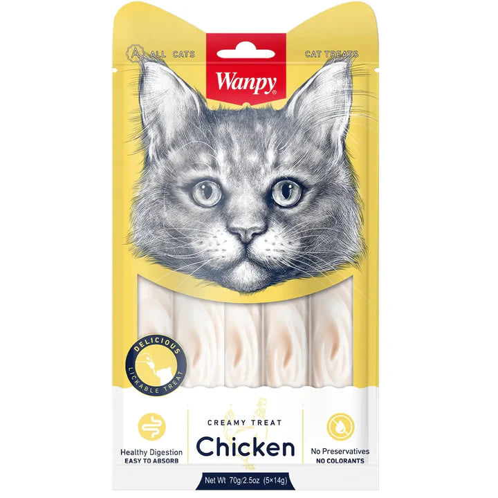 Wanpy Creamy Treat For Cats