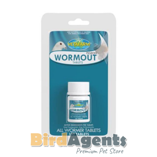 Pigeon Wormout Tablets – Complete Intestinal Worm Control for Pigeons