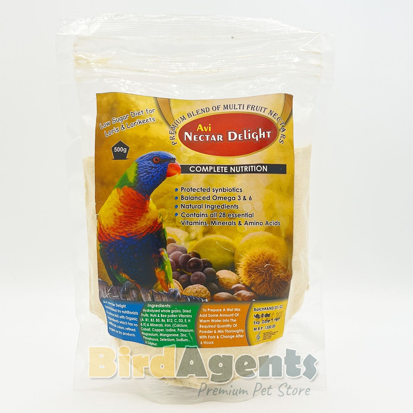 Avi Nectar Delight - Formulated Diet For Lorikeets