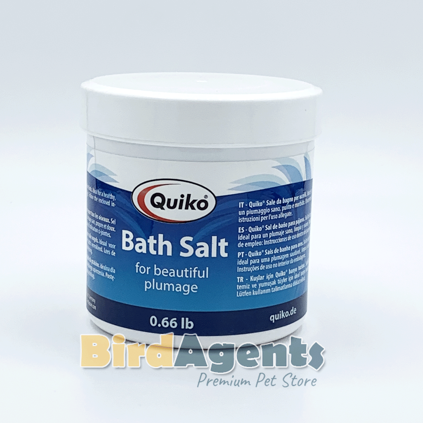 Quiko Bath Salt - Supports a Beautiful Plumage for Birds