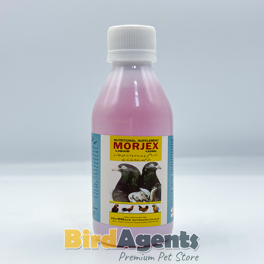 Morjex Liquid – Liver Detox & Digestive Health Supplement for Birds
