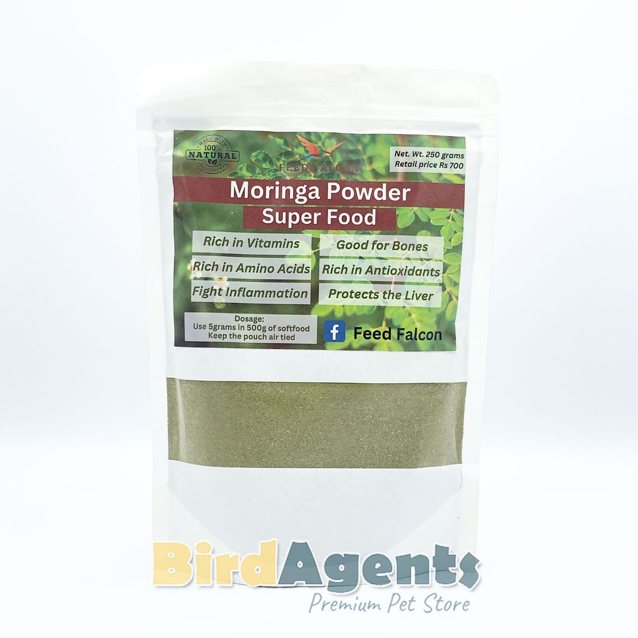 Moringa Leaf Powder - Nutritious Supplement for Birds