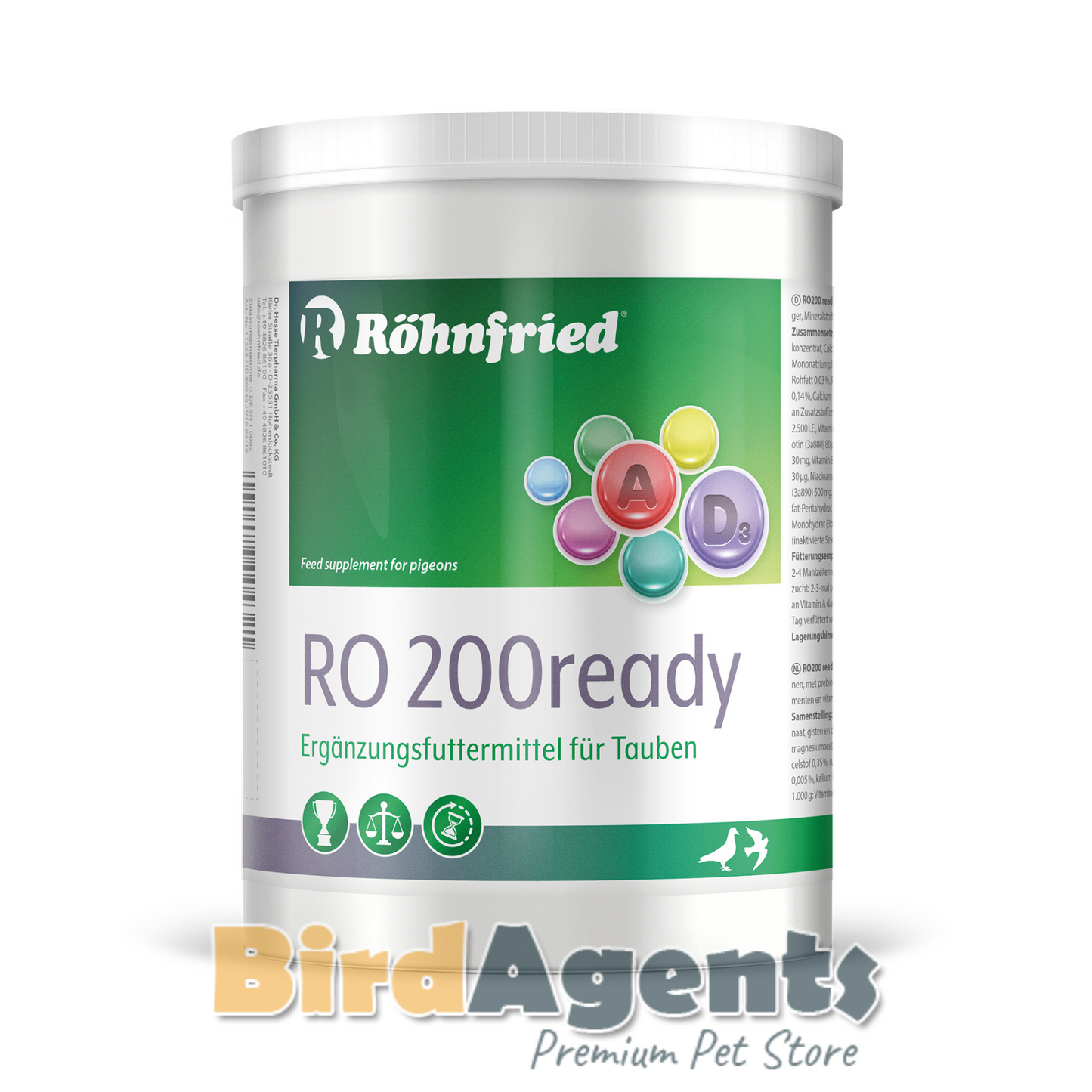 RO 200 Ready - Ultimate Fitness Mix for Racing Pigeons