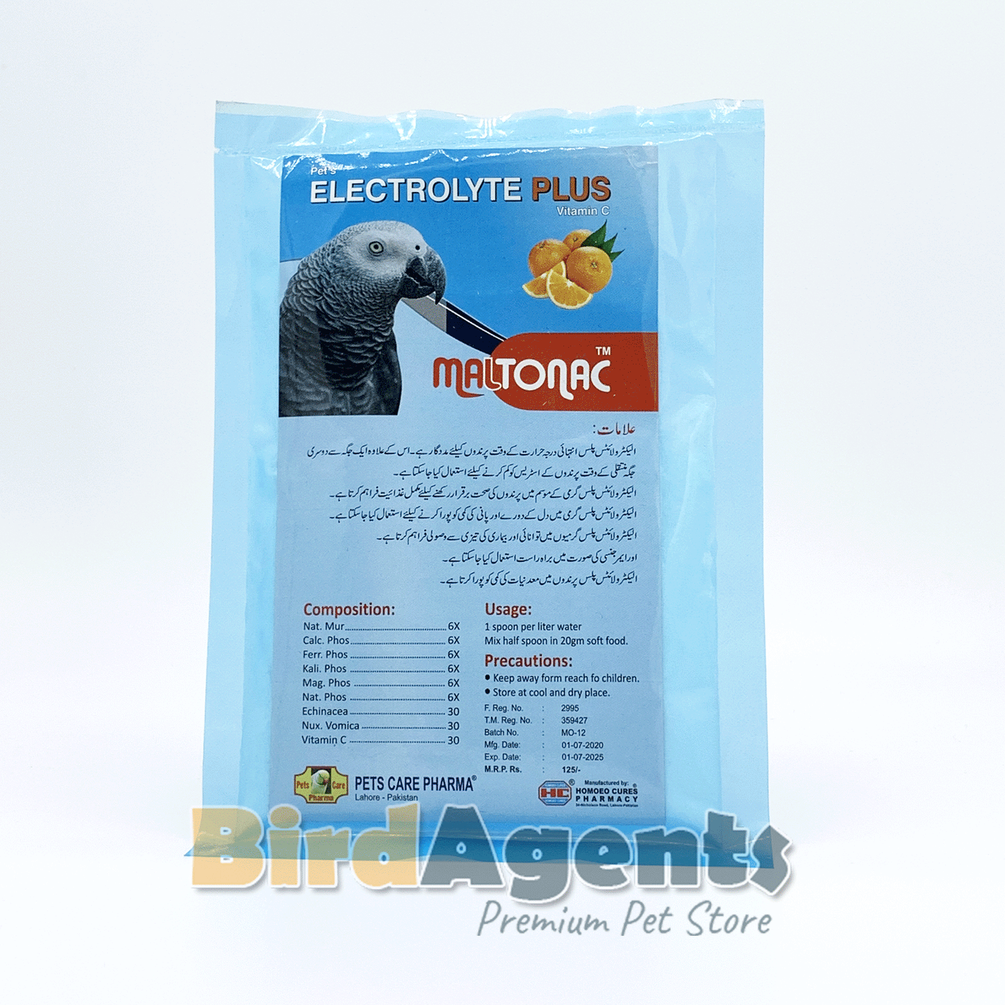 Electrolyte Plus Vitamin C - Blend of Electrolytes