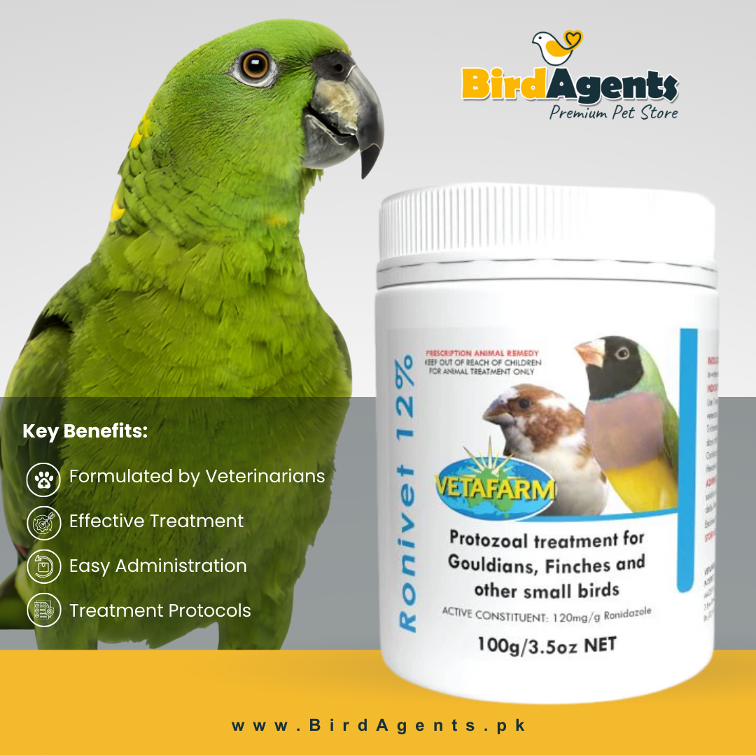 Ronivet 12% - Canker Treatment for Finches