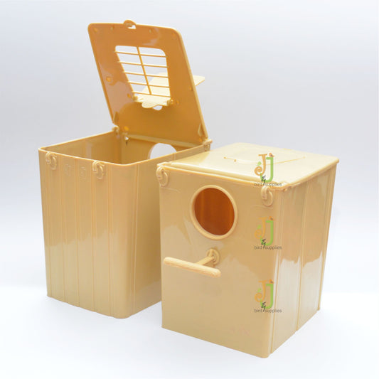 Finches & Budgies Nest Box - Comfortable Breeding Space