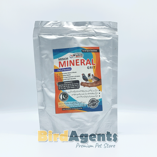 Minor Mineral Grit - Promotes Optimum Digestion for small birds