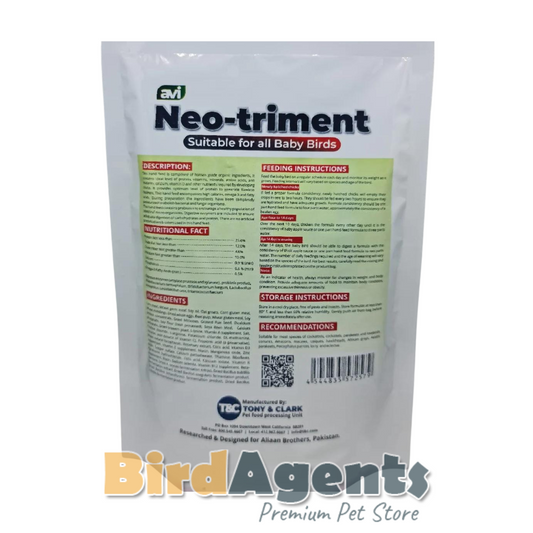 Avi Neo Triment - Hand Feeding Formula for Birds